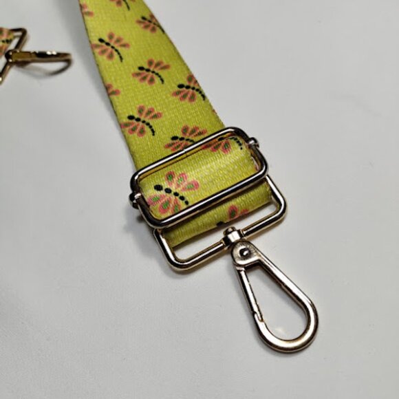 Adjustable Replacement Detachable Crossbody Bag Purse Strap Gold Metal Yellow - Picture 5 of 6